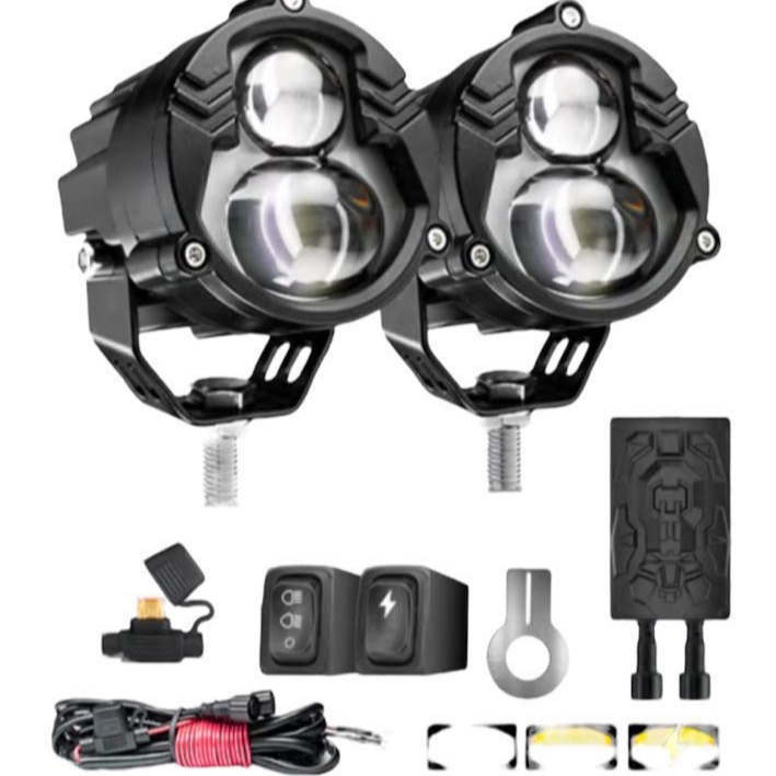 پرژکتور ۲ لنز آفرودی مدل نقطه زن ۸۰ وات 