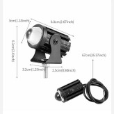 خرید پرژکتور موشکی 4 حالته تلسکوپی