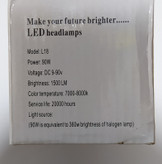 پرژکتور45 لنز ال ای دی 90 وات مدل دو حالته( فلاشردار)