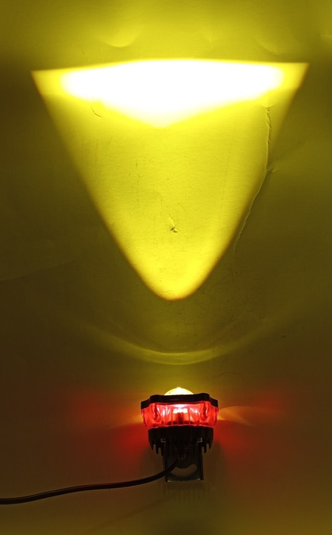 پرژکتور مدل تک لنز خفاشی 3حالته و نئون دار moky pro اورجینال