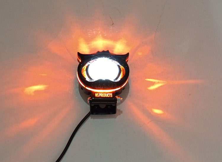 پرژکتور جغدی مدل تک لنز4 حالته و رینگ لایت دار