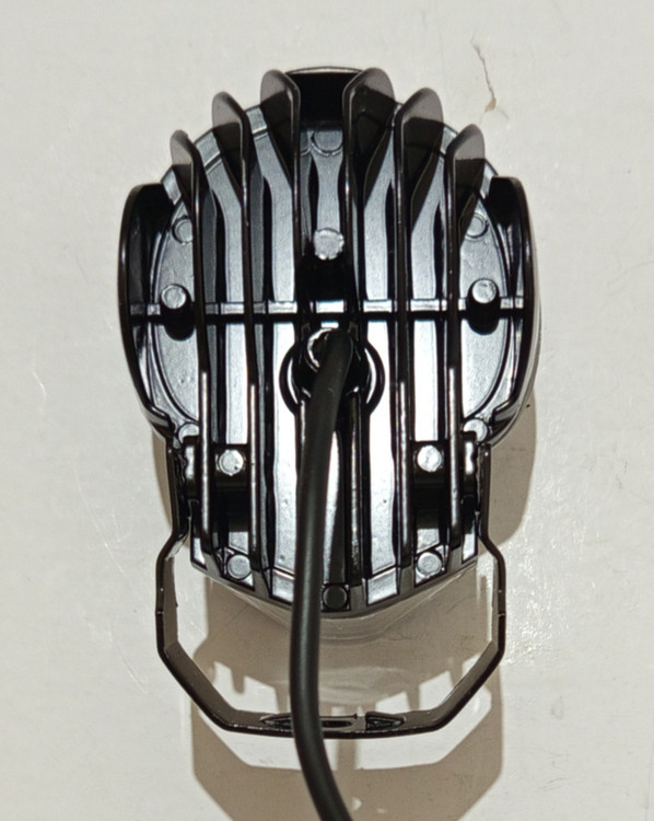 پرژکتور2لنز مدل8حالته بدنه شفاف اسکلتی نئون دار