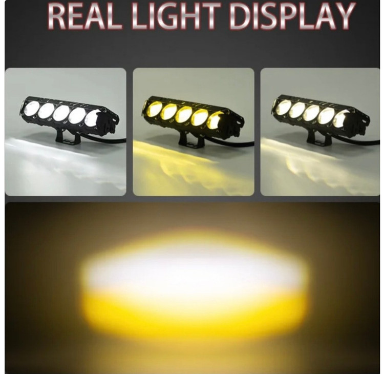 پرژکتور آفرودی مدل پنج لنز 4 حالته فلاشردار فلزی تلسکوپی