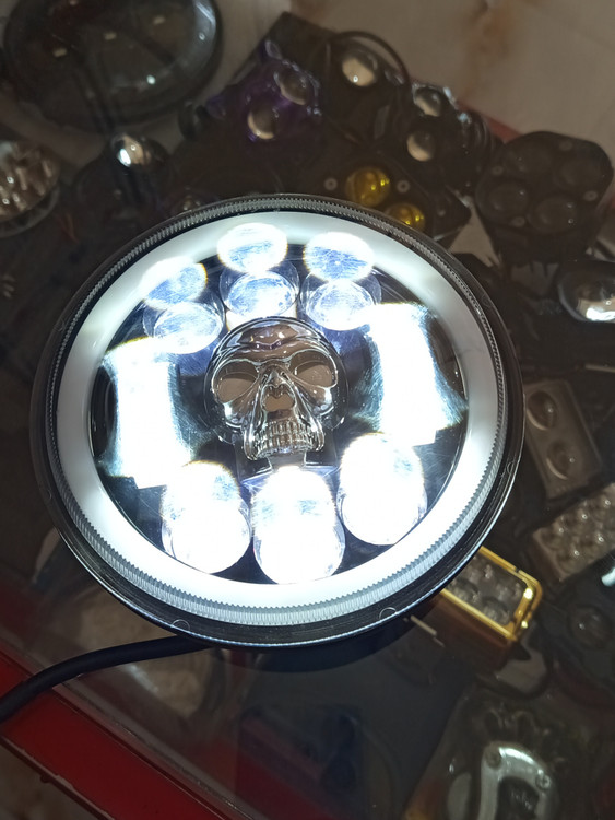 چراغ جلوی هندا سی جی لنزدار تلسکوپی و نئون دار