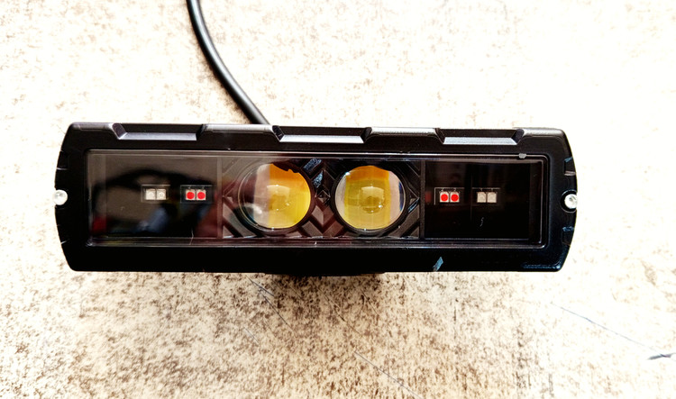 خرید پرژکتور 2 لنز مدل 4 حالته فلاشردار فدرالی دار