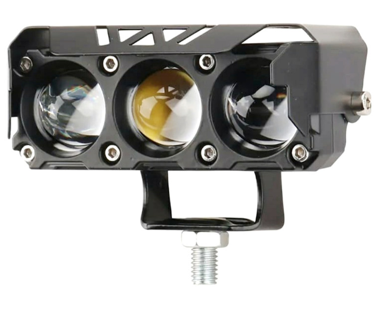 خرید پرژکتور آفرودی مدل 3 لنز 4 حالته تلسکوپی ( فلاشردار)