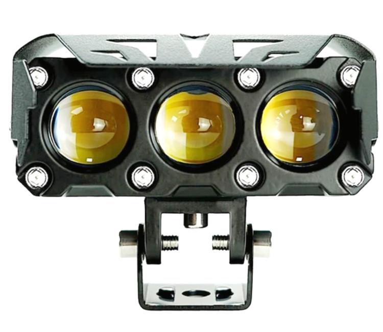 پرژکتور مدل آفرودی 3 لنز 4 حالته تلسکوپی ( فلاشردار)