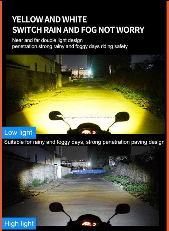 پرژکتور آفرودی مدل تک لنز 2 حالته تلسکوپی