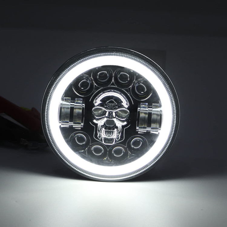 چراغ جلوی موتور سیکلت هندا سی جی لنزدار تلسکوپی نئون دار