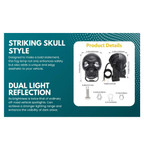 پرژکتور آفرودی مدل اسکلتی 2 لنز چهار حالته فلزی