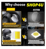 پرژکتور اسکلت مدل دو لنز 4 حالته فلزی و فلاشر دار