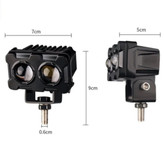 خرید و قیمت پرژکتور مدل آفرودی دو لنز 4حالته فلاشردار تلکسوپی