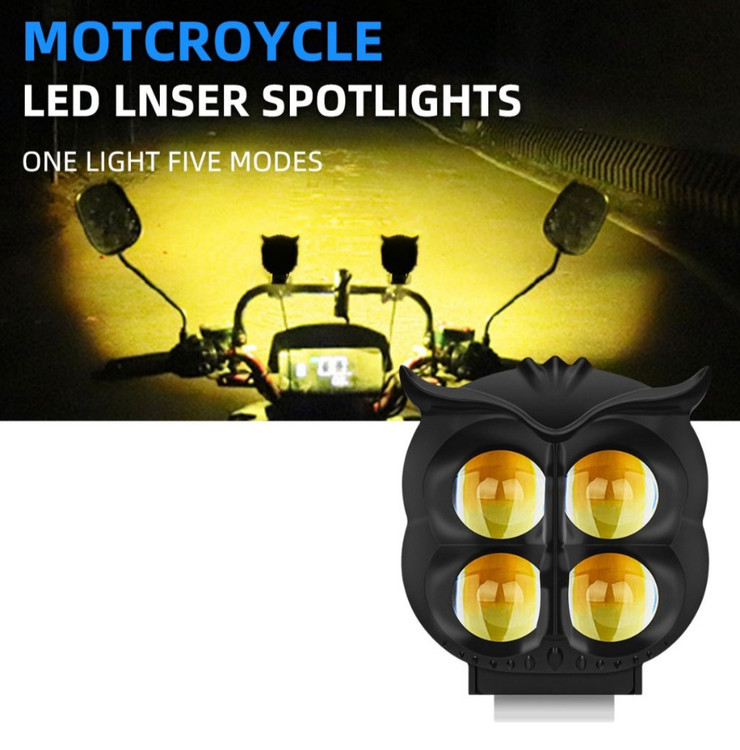 پرژکتور جغدی مدل چهار لنز چهار حالته و تلسکوپی