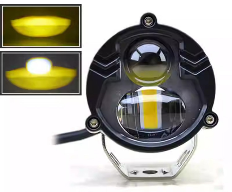 خرید پرژکتور آفرودی مدل دو لنز 2 حالته نقطه زن فلزی