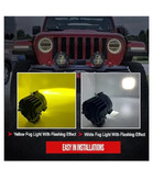 پرژکتور آفرودی 2 لنز مدل 2حالته نقطه زن (فلزی)