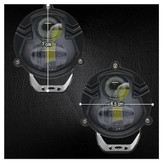 پرژکتور آفرودی 2 لنز 2 حالته نقطه زن فلزی