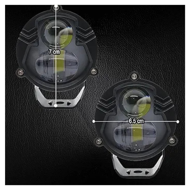 پرژکتور آفرودی 2 لنز 2 حالته نقطه زن فلزی