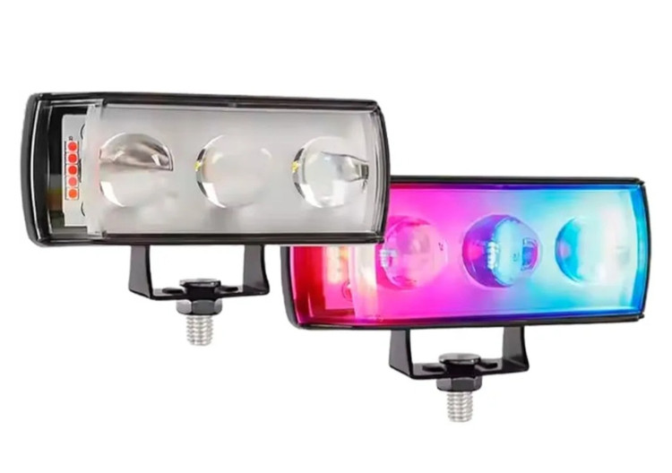 خرید پرژکتور3 لنز مدل 6 حالته تلسکوپی( فدرالی دار)