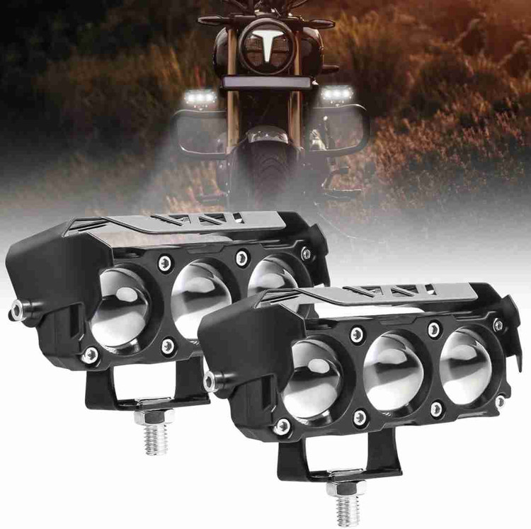 خرید و قیمت پرژکتور آفرودی مدل 3 لنزچهار حالته تلسکوپی ( فلاشردار)