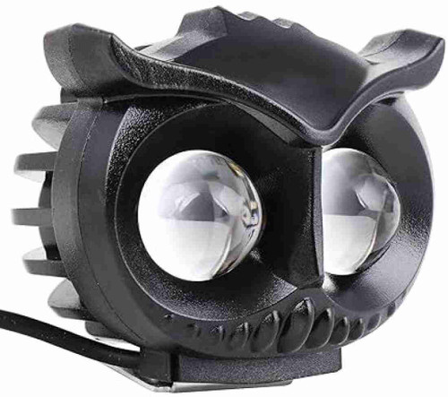 خریدوقیمت پرژکتور جغد مدل 2 لنز ۶ حالته فلاشردار تلسکوپی