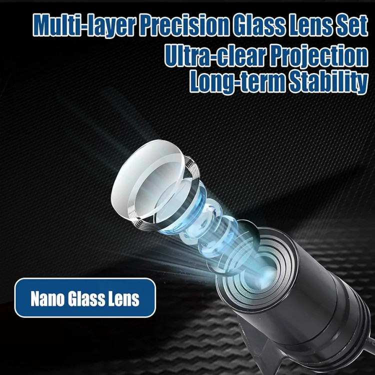 ولکام لایت مدل بال فرشته مناسب ماشین و موتورسیکلت،بسته 2 عددی