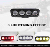 پرژکتور آفرودی مدل4 لنز( فدرالی دار) 5 حالته فلاشردار تلسکوپی