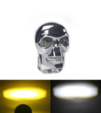 پرژکتور اسکلت مدل کروم دو لنز 4 حالته و فلاشردار