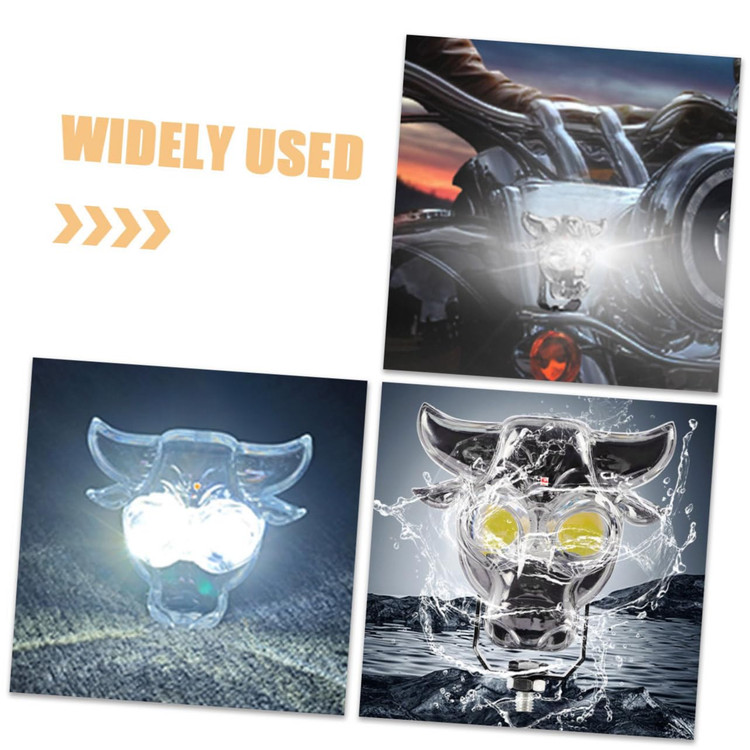 پرژکتور 2 لنز مدل 8 حالته بدنه شفاف تلسکوپی (نئون دار)