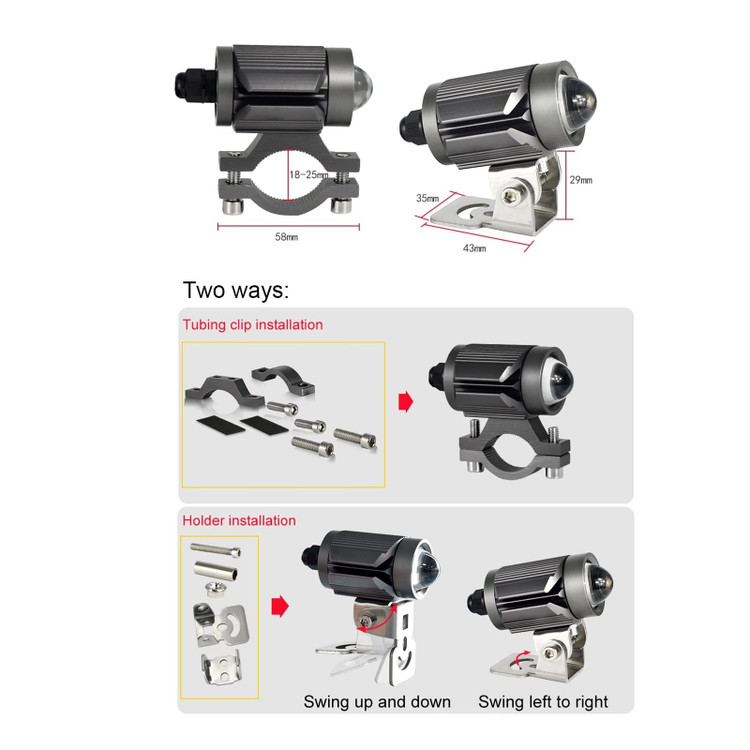 پرژکتور مدل تک لنز 3 حالته اورجینال تلسکوپی