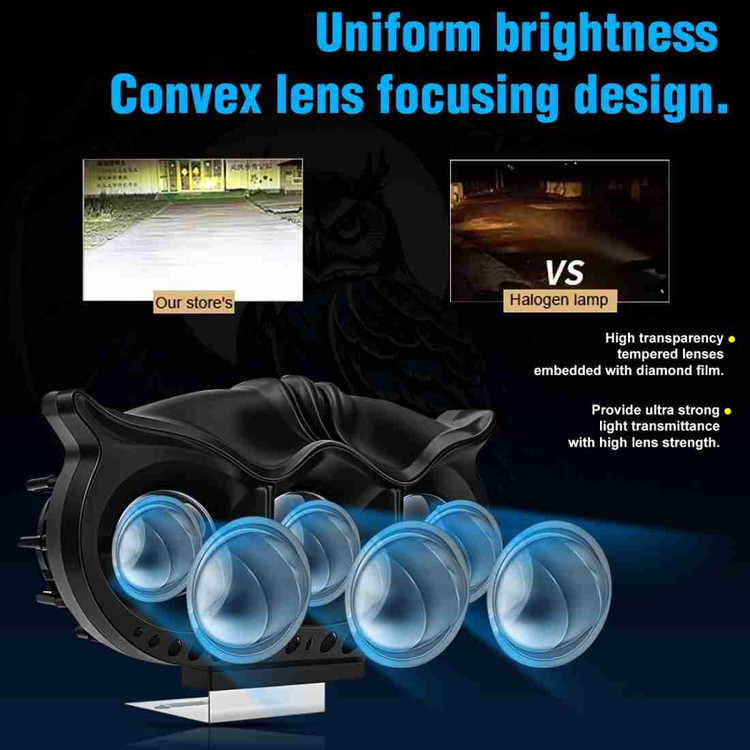 پرژکتور جغد مدل۳ لنز ۴ حالته تلسکوپی