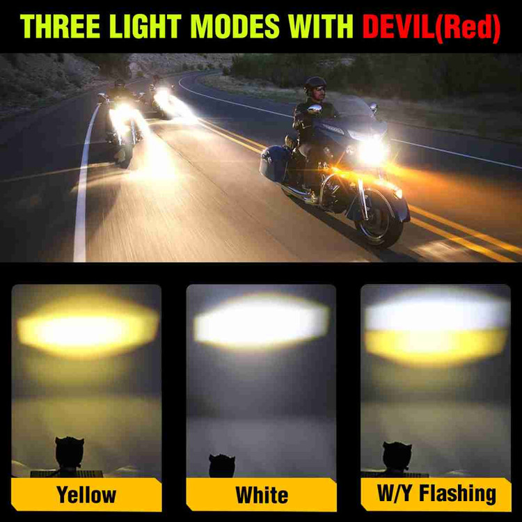 پرژکتور جغدی مدل 4 لنز 4 حالته تلسکوپی