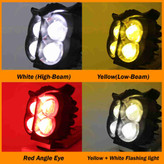 پرژکتور مدل جغدی 4 لنز 4 حالته (تلسکوپی)