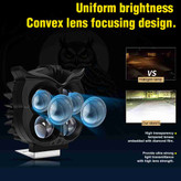 پرژکتور مدل جغد 4 لنز 4 حالته وتلسکوپی