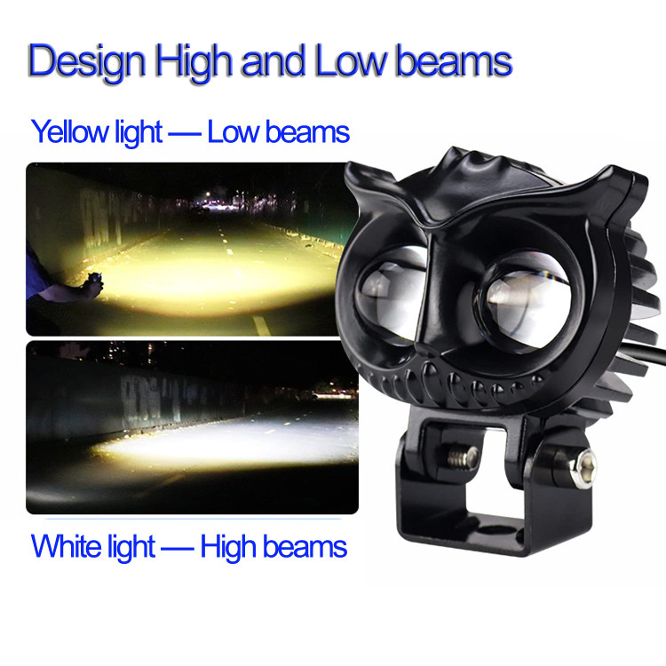 پرژکتورمدل جغد4 حالته فلاشردار تلسکوپی ضخیم (تمام فلزی)