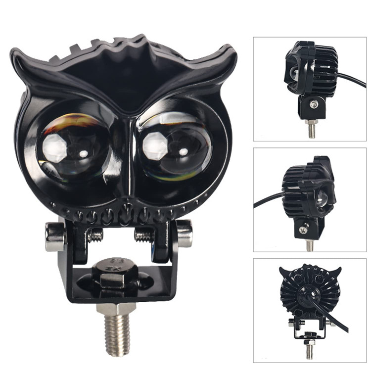 پرژکتور جغدی 4 حالته فلاشردار تلسکوپی(ضخیم تمام فلزی)