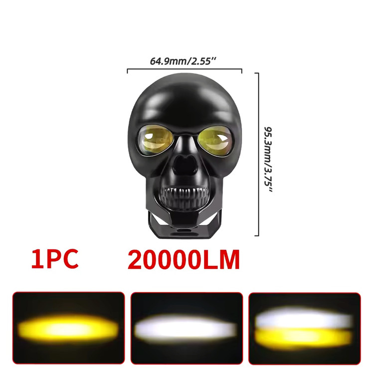 خرید و قیمت پرژکتور اسکلت مدل دو لنز 4 حالته فلزی و فلاشر دار
