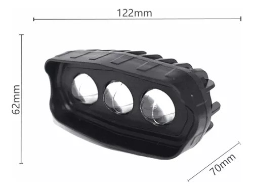 پرژکتور آفرودی ۳ لنز مدل۳ حالته (تلسکوپی)