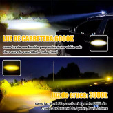 پرژکتور آفرودی مدل 5 لنز 4 حالته فلاشردار فلزی تلسکوپی