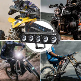 خرید و قیمت پرژکتور آفرودی مدل 5 لنز 4 حالته فلاشردار و تلسکوپی