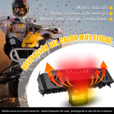 پرژکتور مدل 5 لنز آفرودی 4 حالته فلاشردار فلزی تلسکوپی