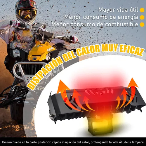 پرژکتور مدل 5 لنز آفرودی 4 حالته فلاشردار فلزی تلسکوپی