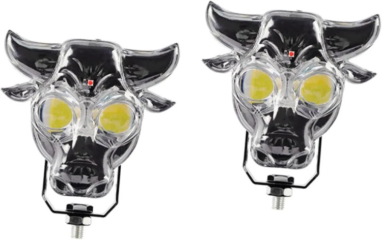 خرید پرژکتور مدل 2 لنز8 حالته کله گاوی نئون دار