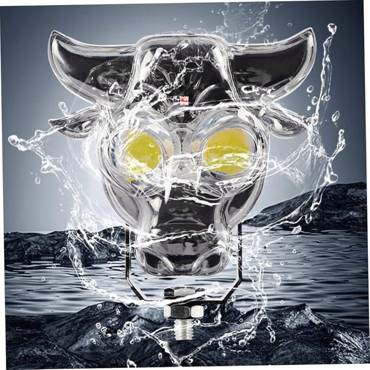 خرید پرژکتور 2لنز8حالته مدل کله گاوی شفاف تلسکوپی