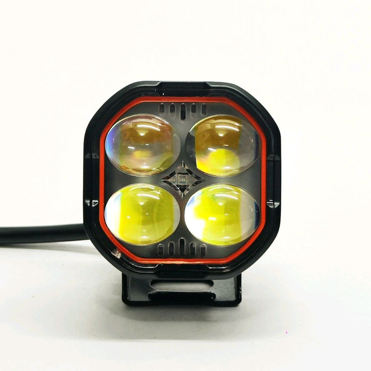 پرژکتور آفرودی مدل چهار لنز ۵ حالته نئون دار وفلاشردار