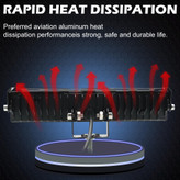 پرژکتور آفرودی شش لنز مدل ۵ حالته تلسکوپی وفلاشردار( فلزی)
