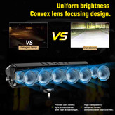 پرژکتور۶ لنزآفرودی مدل ۵ حالته تلسکوپی فلزی ( فلاشردار)