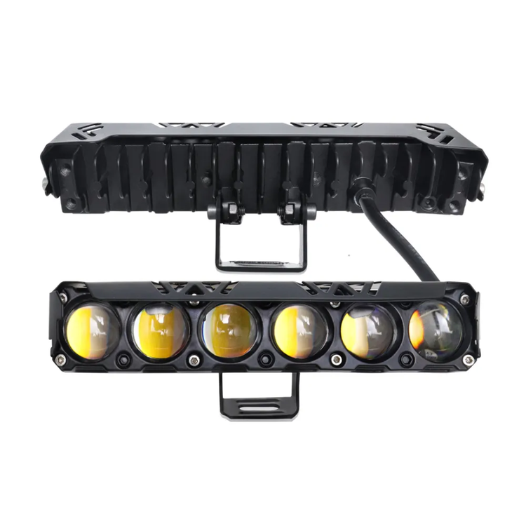 پرژکتور۶ لنزآفرودی مدل ۵ حالته تلسکوپی فلزی وفلاشردار