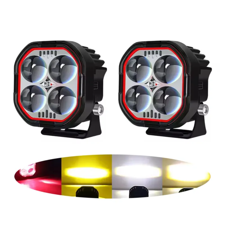 پرژکتور آفرودی مدل ۴ لنز ۵ حالته نئون دار (BB.1893)