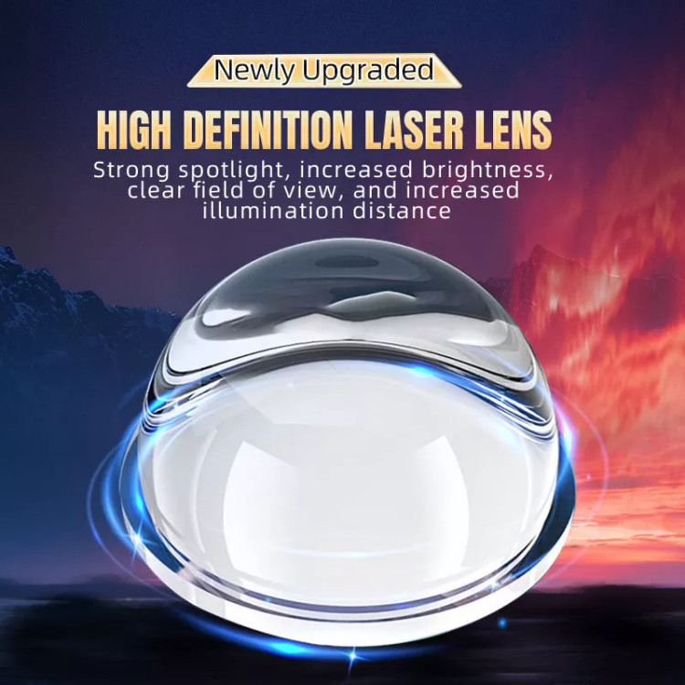 قیمت و خرید پرژکتور آفرودی مدل ۶ لنز ۵ حالته تلسکوپی فلزی ( فلاشردار)