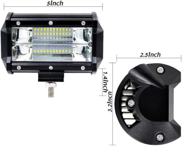 خریدپرژکتور مدل لایت بار دو ردیفه فلاشردار (LED) اورجینال